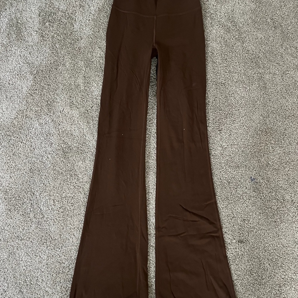 Lululemon Athletica Chocolate Flare Pants